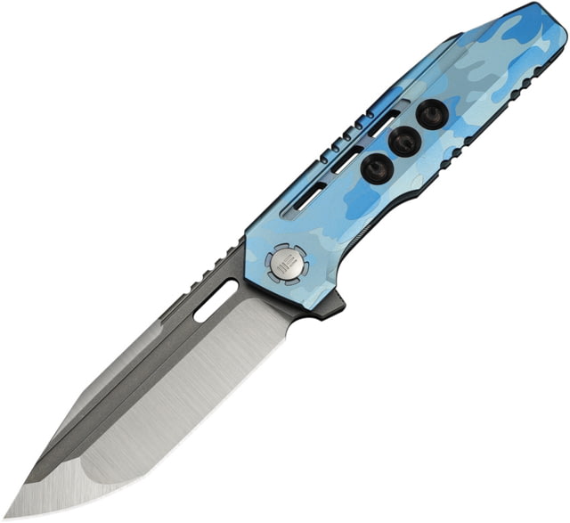 We Knife Co Ltd We Knife Gunwale Blue Terrain Titanium - We Knife Co Ltd