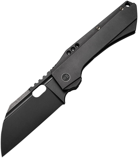 We Knife Co Ltd Roxi 3 Folding Knife 3.14in Carbon Steel Titanium Handle Black - We Knife Co Ltd