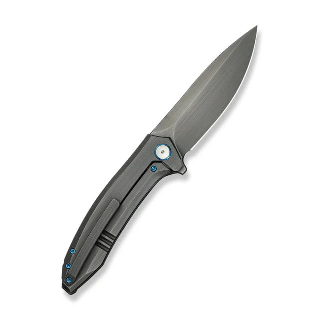 We Knife Co Ltd Acuminal Folding Knife 3.98in Vanax Drop Point Blade Gray 6Al4v Titanium Handle - We Knife Co Ltd