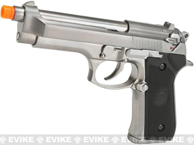 WE-Tech Full Metal M9 Heavy Weight Airsoft GBB Professional Training Pistol Silver - We-Tech