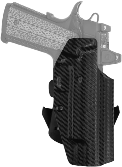 We the People Holsters Kydex IWB Holster Colt 1911 Defender 3.25in No Rail Optic Cut Right Hand Carbon Fiber - We The People Holsters