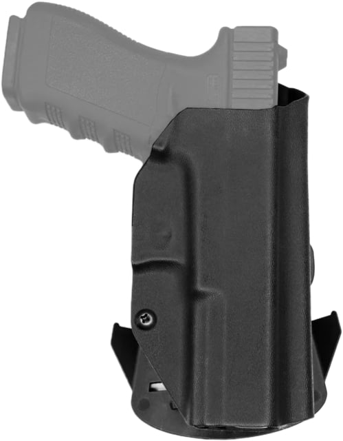 We the People Holsters Kydex OWB Paddle Holster Glock 23 Gen 5 Optic Cut Right Hand Black - We The People Holsters