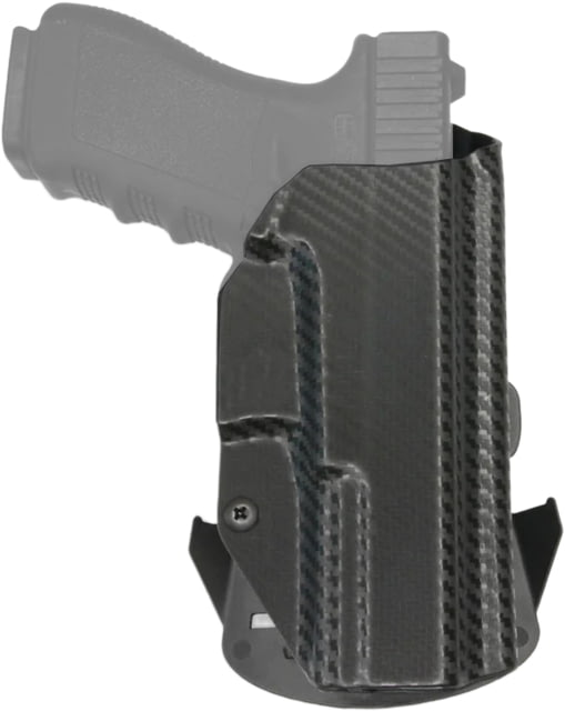We the People Holsters Kydex OWB Paddle Holster Glock 20/21 Right Hand Carbon Fiber - We The People Holsters