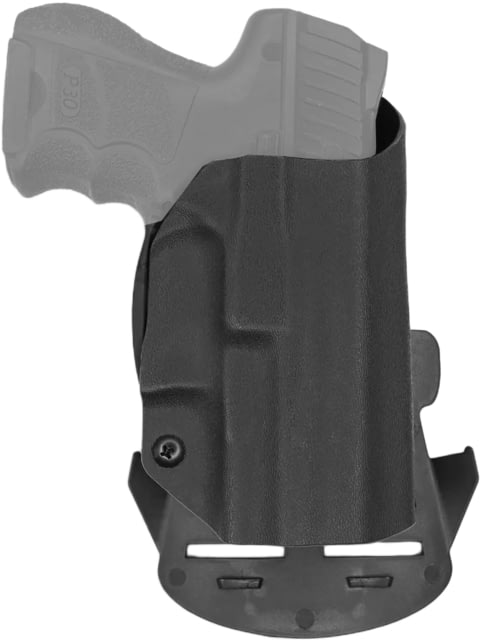 We the People Holsters Kydex OWB Paddle Holster Heckler&Koch VP9 Optic Cut Right Hand Black - We The People Holsters