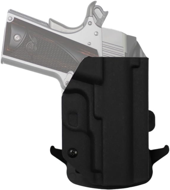 We the People Holsters Kydex OWB Paddle Holster Kimber Ultra Carry II Right Hand Black - We The People Holsters