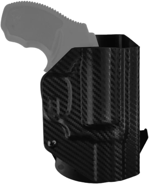 We the People Holsters Kydex OWB Paddle Holster Taurus Judge Public Defender Polymer Right Hand Carbon Fiber - We The People Holsters