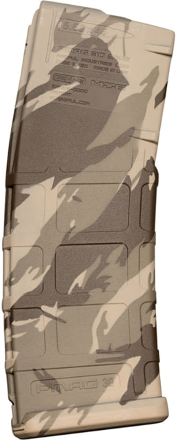 pon Works PMAG GEN M2 MOE 30 Round AR15 5.56x45mm NATO Desert VTS Rifle Magazine 1 Pack Polymer Ammo