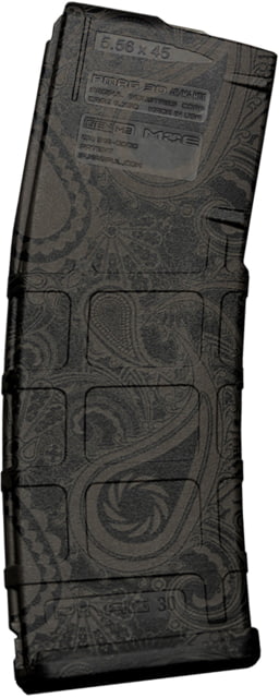 Weapon Works PMAG GEN M2 MOE 30 Round AR/ M4 Laser Paisley Rifle Magazine 1 Pack Polymer