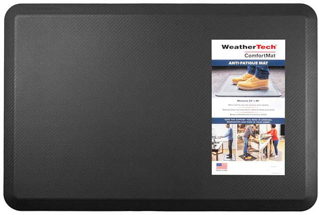 WeatherTech Comfort Mat Carbon Fiber Black