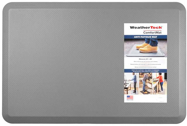 WeatherTech Comfort Mat Carbon Fiber Grey