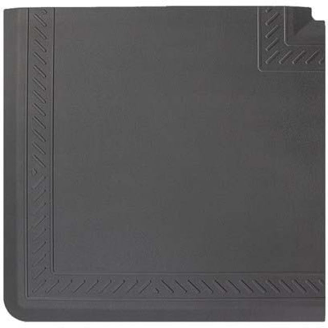 WeatherTech Comfort Mat Connect Bordered 1 Piece 25x25in Black