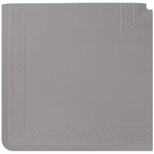 WeatherTech Comfort Mat Connect Bordered 1 Piece 25x25in Grey