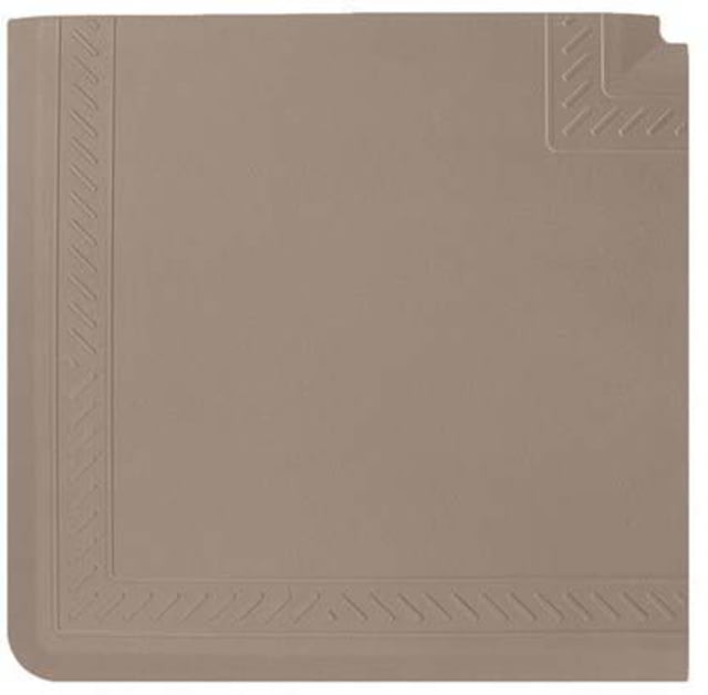 WeatherTech Comfort Mat Connect Bordered 1 Piece 25x25in Tan