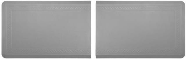 WeatherTech Comfort Mat Connect Bordered 2 Pieces 24x36in Grey