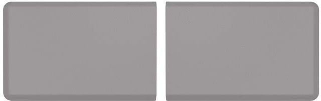 WeatherTech Comfort Mat Connect Carbon Fiber 2 Pieces 24x36in Grey