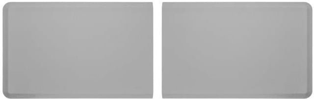 WeatherTech Comfort Mat Connect Woven 2 Pieces 24x36in Grey