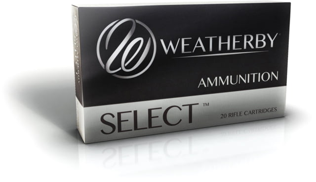 Weatherby Select .340 Weatherby Magnum 250 Grain Rifle Ammo 20 Rounds
