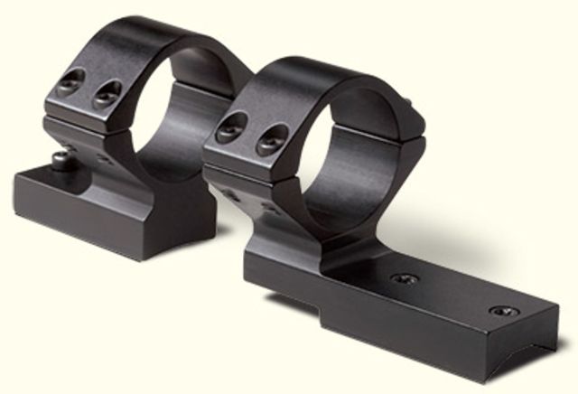 Weatherby Weatherby Vanguard Mount with Rings Low 1 in Black - $67.89 at Optics Planet