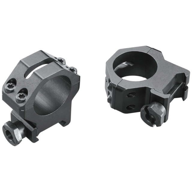 Weaver High Matte Black Scope Rings