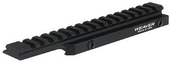 USED Weaver AR Flat Top Riser Rail 20MOA - Weaver Scope Mounts