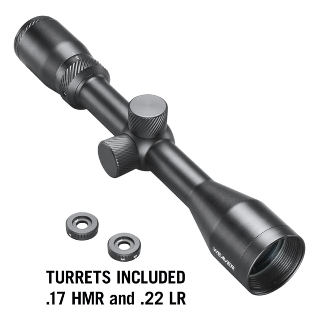 Weaver Weaver Classic Series Rifle Scope - 3-9x40mm Rimfire SFP Dual-X 1in