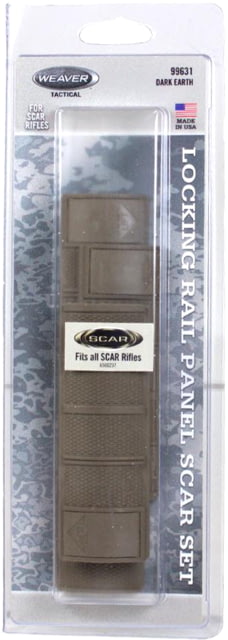 Weaver SCAR Locking Rail Panels Set
