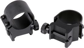 Weaver Detachable Top Mount Rifle Scope Rings 1in Low - Weaver