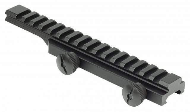 EDEMO Weaver Thumbnut Riser Rail Black Matte  EDEMO3 - Weaver