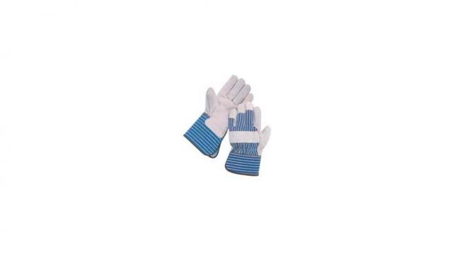 Wells Lamont Glove Leather Palm Safety Cuff Package