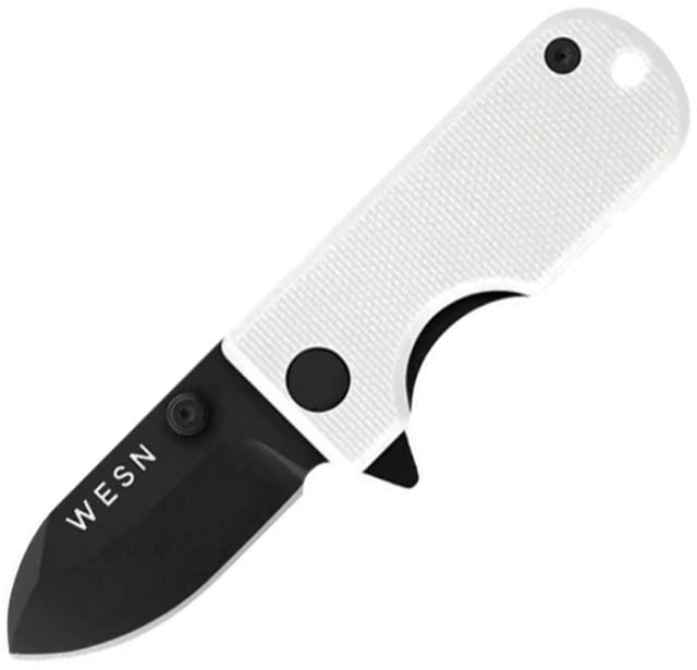 WESN Microblade Framelock WHT/BLK