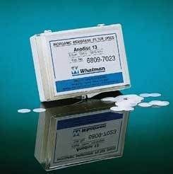 Whatman Anodisc Unsupported Membrane Filters Whatman
