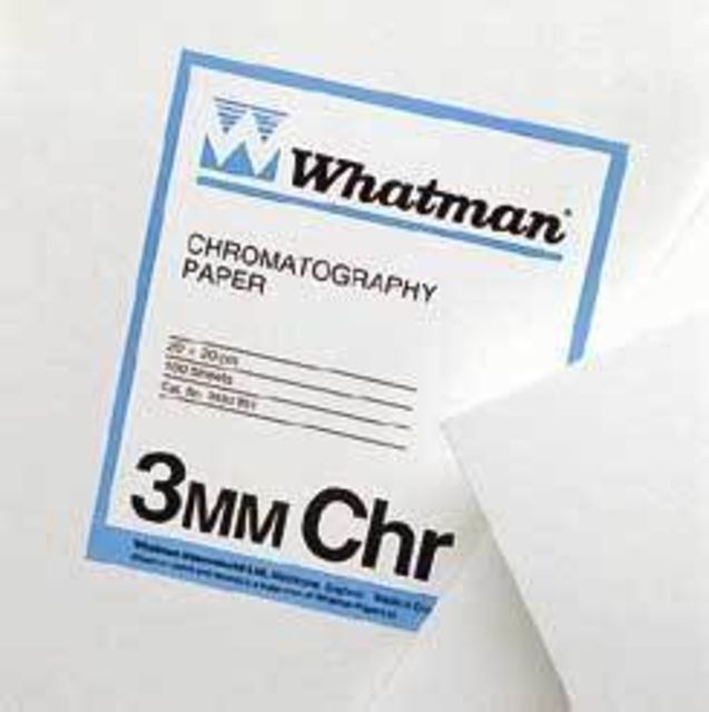 Whatman Grade No. 3MM Chr Chromatography Paper Cellulose Whatman  Sheets