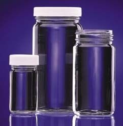 Wheaton AC Round Bottles Wheaton White Polypropylene Cap With Polyvinyl Liner Convenience Packed