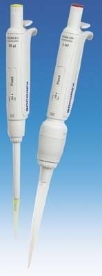 Wheaton Socorex Acura Single-Channel Pipettors With Tip Ejectors Fixed Volume Wheaton