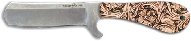 Whiskey Bent Knives Bullcutter Fixed Knife w/Satin Blade 440 Steel Blade 6in Overall Length Acrylic Handle Floral Tool - Whiskey Bent Knives