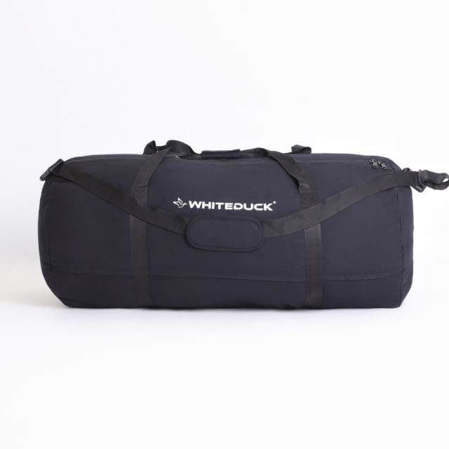 White Duck Filios Canvas Duffel Bag Black 48in x 20in - White Duck