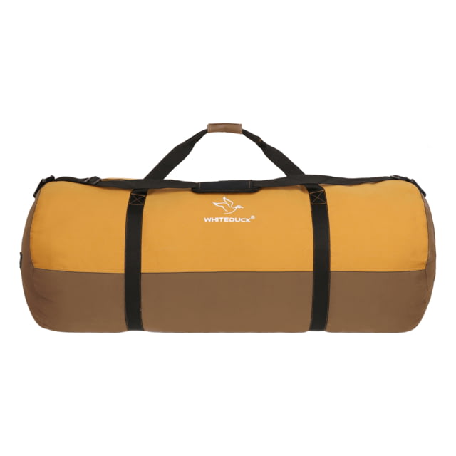 White Duck Filios Canvas Duffel Bag Tan/Brown 24in x 16in - White Duck