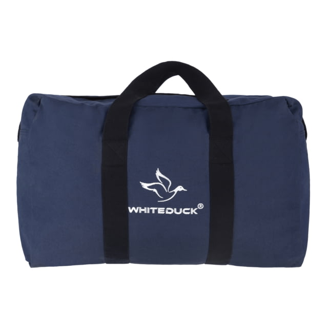 White Duck Hoplite Canvas Parachute Bag Blue - White Duck