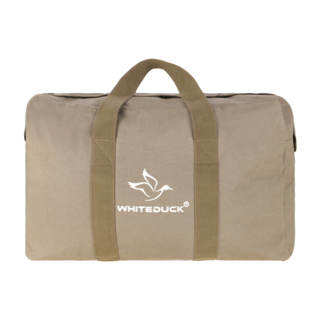 White Duck Hoplite Canvas Parachute Bag Olive - White Duck