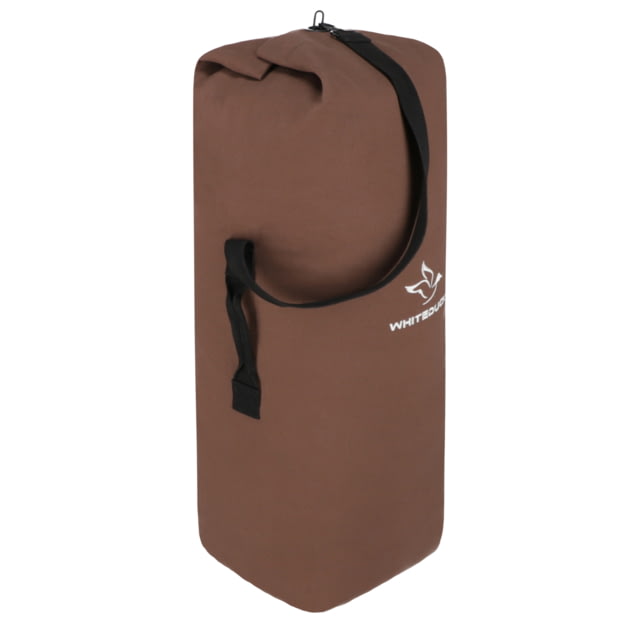 White Duck Hoplite Canvas Top Load Bag Brown Standard - White Duck