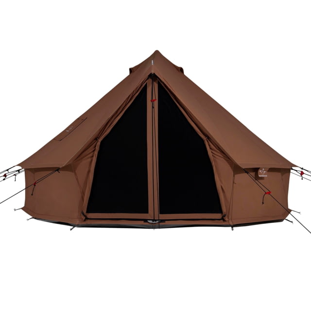 White Duck Regatta Bell Tent Fire Water Repellent Desert Red 13ft