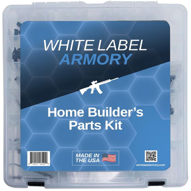 White Label Armory AR-15 WLA Home Builder Parts Kit Black