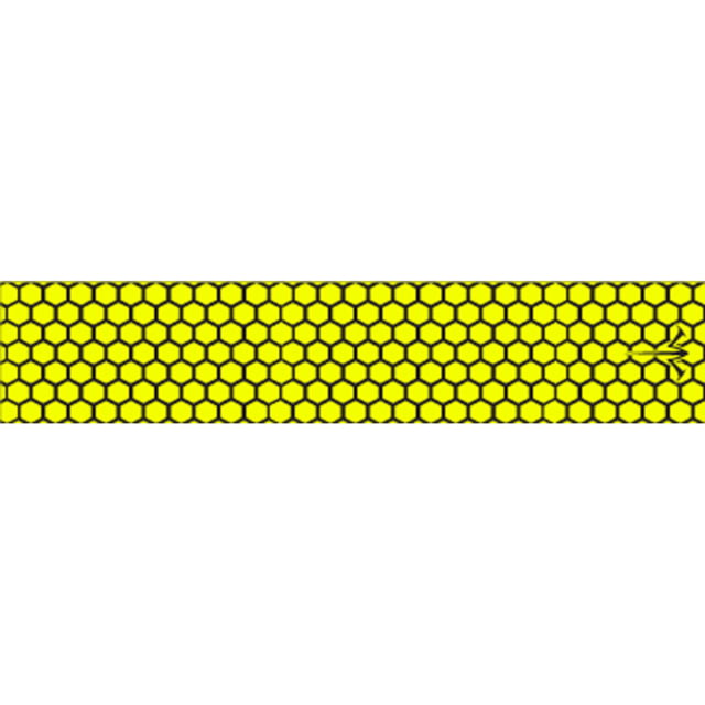 White Water Archery Honeycomb Fade Arrow Wraps Open Flo Yellow 5 x 1.125 in 15 pack 1006473 - White Water Archery