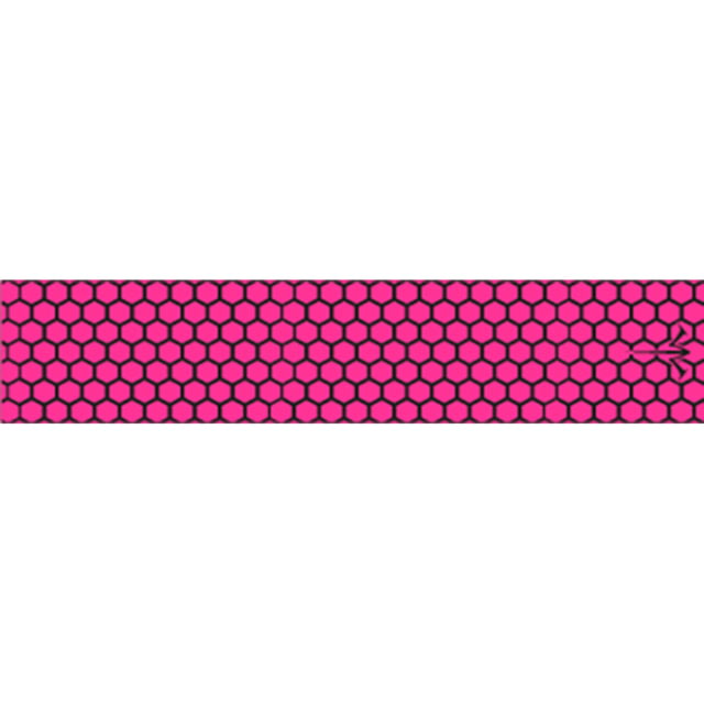 White Water Archery Honeycomb Fade Arrow Wraps Open Hot Pink 5 x 1.125 in 15 pack 1006472 - White Water Archery