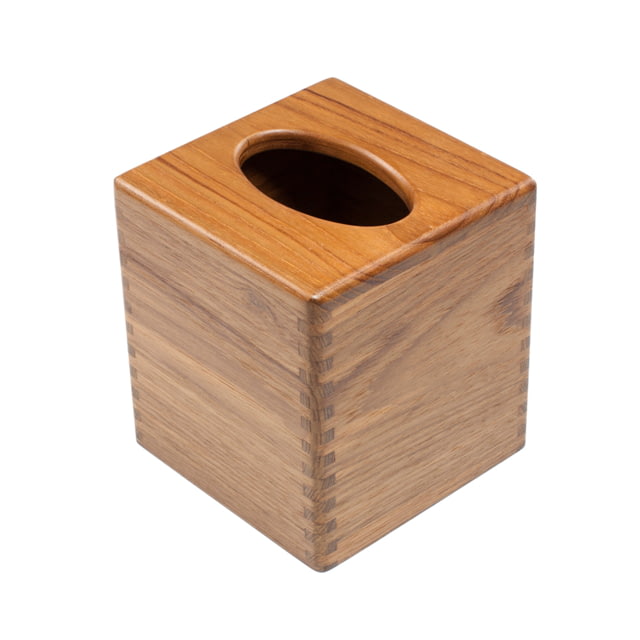 Whitecap Tissue Box Holder Teak