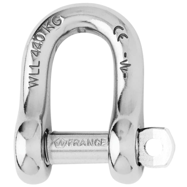 Wichard Marine Captive Pin D Shackle - Diameter 8mm - 5/16in