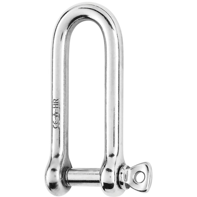 Wichard Marine HR Long D Shackle - 10mm Diameter - 25/64in