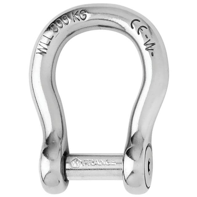 Wichard Marine Self-Locking Allen Head Pin Bow Shackle - 12mm Diameter - 15/32in