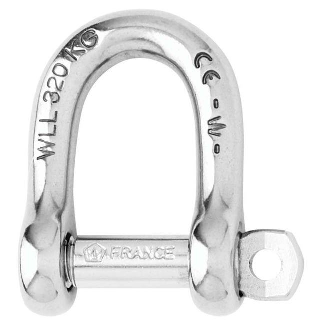 Wichard Marine Self-Locking D Shackle - Diameter 10mm - 13/32in