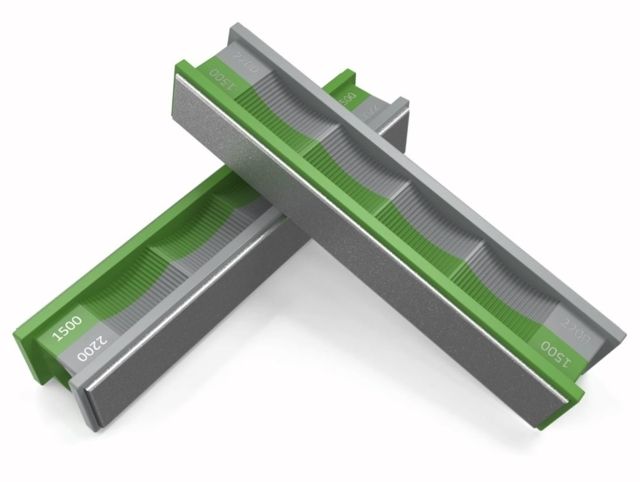 Wicked Edge 1500 / 2200 Grit Diamond Stones Pack Green/Grey - Wicked Edge